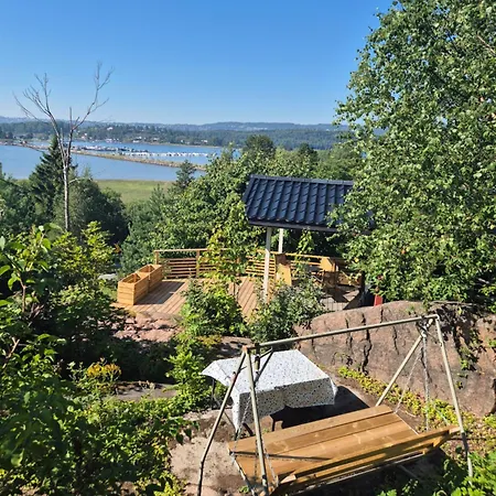 Utsikten Bjerkoya With Boat - Where The View Meets The Sea, App 1h From Oslo